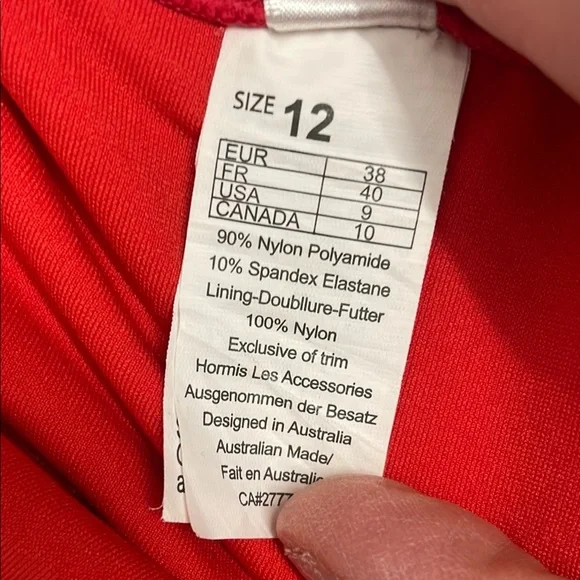 Red Bikini Bottom - Picture 3 of 10